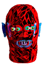Demon Veins Sticker by CUPCO