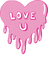 nanaths love heart love you coracao Sticker