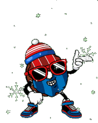 Snow Winter Sticker by DonutNV