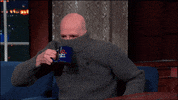 Stephen Colbert Water GIF by The Late Show With Stephen Colbert