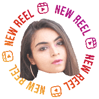 Sanjana Sticker by BORN ON INSTAGRAM