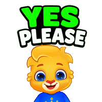 Oh Yeah Yes Sticker by Lucas and Friends by RV AppStudios