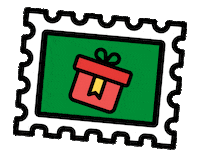 littlecityuk little city stamp little city xmas Sticker