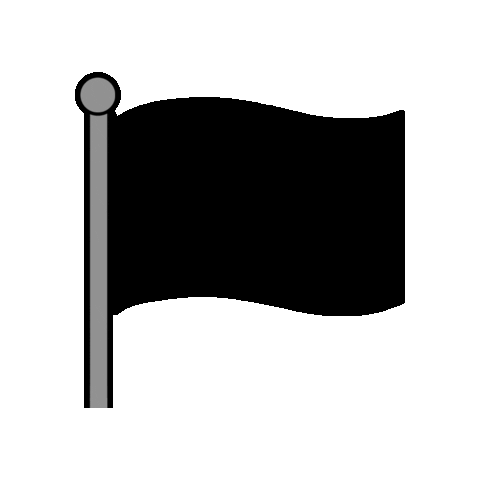 Black Flag Sticker by Sampsoid