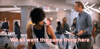 We All Want The Same Thing Here