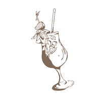 Mai Tai Sticker by Kyo-ya Hotels & Resorts