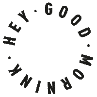 morning transparency Sticker by heynink