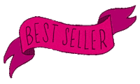 best seller pink Sticker by Creative Shop