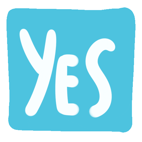 Aisforai Yes Sticker by Ai and Aiko