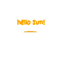 Sun Hello Sticker