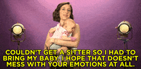 kristen schaal baby GIF by Team Coco