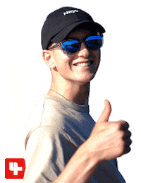 fischench yes thumbs up fishing angeln Sticker