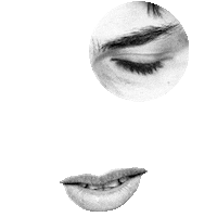 mariaflorenciarq face look eye head Sticker