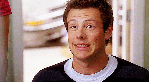 cory monteith finn hudson GIF