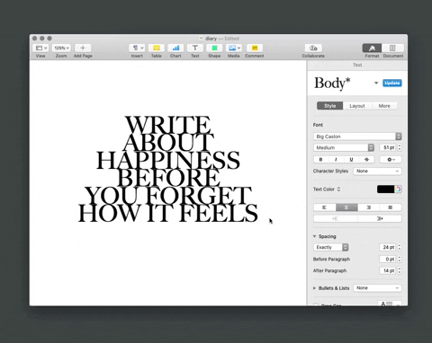 silviagrav giphygifmaker sad happiness write GIF