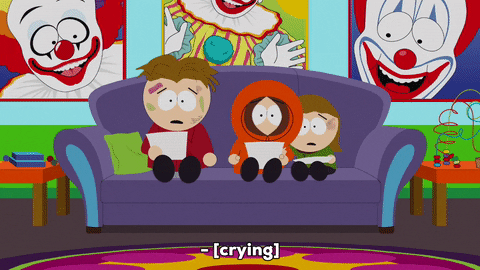 kenny mccormick crying GIF by South Park 