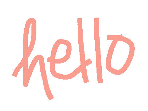 lizcelsantos hello pink simple girly Sticker