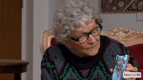 Watching Phone Call GIF by Gogglebox Australia