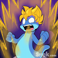 Dragon Ball Z Power GIF by Snek