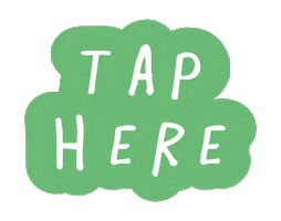 tap here Sticker by Mud Pie