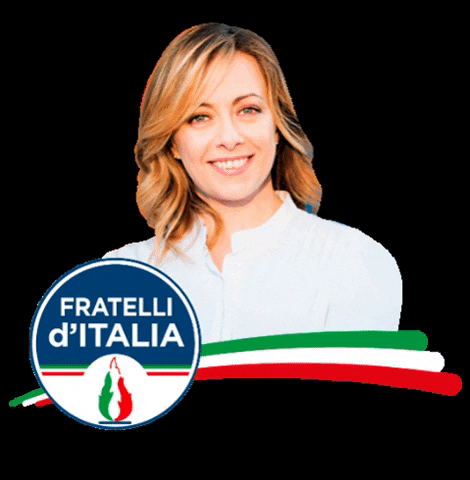 fratelli_italia giphygifmaker giorgia meloni fratelli ditalia GIF