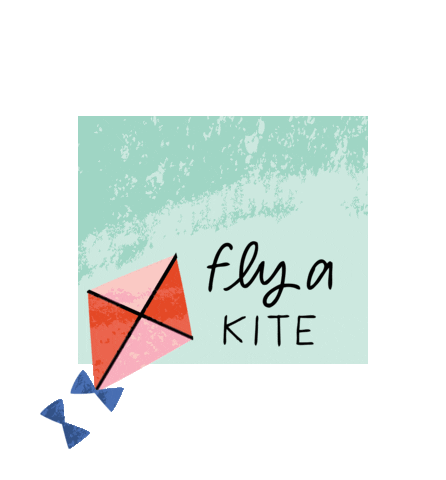 Kite Flying Summer Sticker by Damask Love