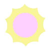 Happy Sun Sticker by LUMI Beauty