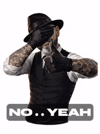 I Dont Know No Yes GIF by SkullyTattoo
