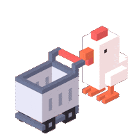 Treat Yourself Black Friday Sticker by Crossy Road