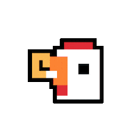 Hipster Whale Party Sticker by Crossy Road