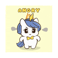 Angry Bravo Sticker by Brave Unicorn