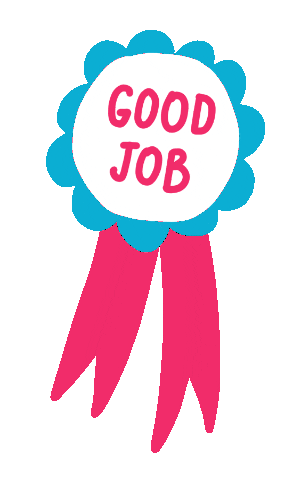 Award Good Job Sticker