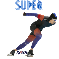 Speed Skater Sticker by DASH Skating