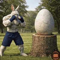 Shatter Easter Bunny GIF