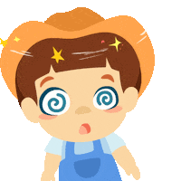 Confused Farmer Sticker by Family Farm Seaside