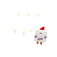 Christmas Stars Sticker by Kraš