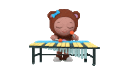 Happy Teddy Bear Sticker by Mother Goose Club