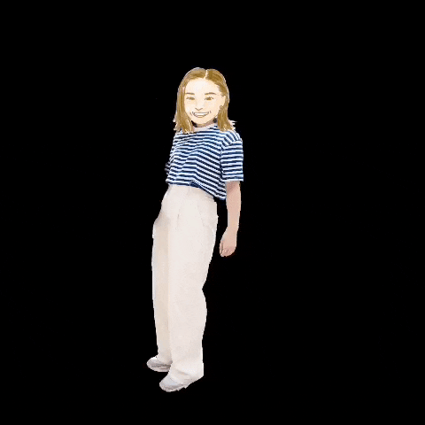 arhksg ファッション 女性 ギャル おばさん GIF