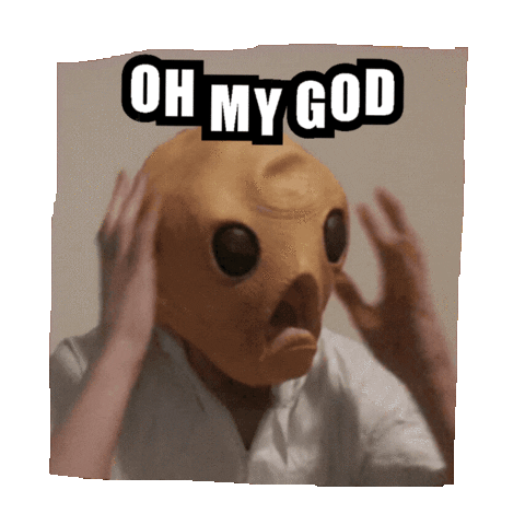 Oh No Omg Sticker