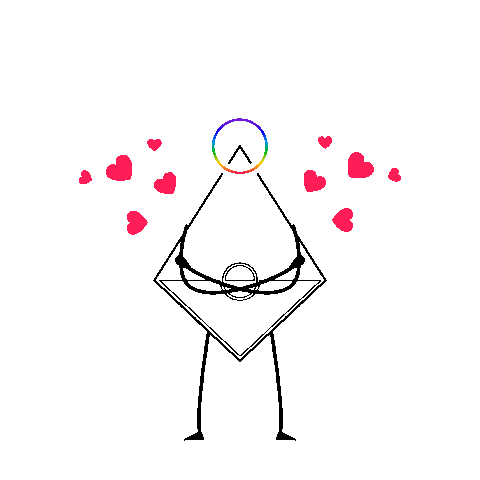 thewakeupconcept giphyupload amor meditation wake up Sticker