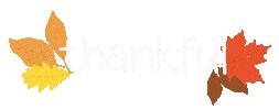 Happy Give Thanks Sticker