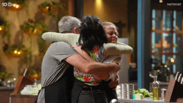 Group Hug Australia GIF by MasterChefAU