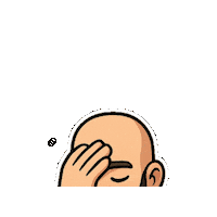 Streamer Facepalm Sticker