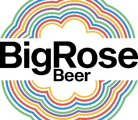 Beer Rose Sticker by Hopped LA