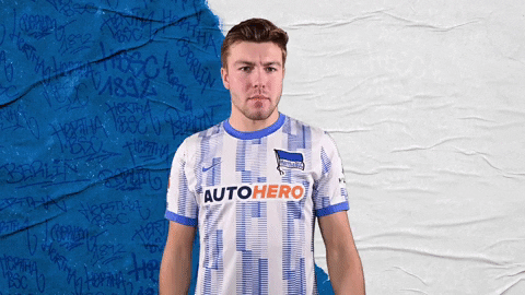 Football Soccer GIF by Hertha BSC