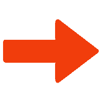 Red Arrow Sticker