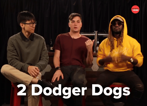 2 Dodger Dogs