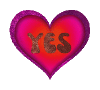 SagesAura yes valentine valentinesday pinkheart Sticker