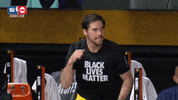 Yell Nba Playoffs GIF by NBA