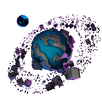 GameGetter nft gg planet ufo Sticker